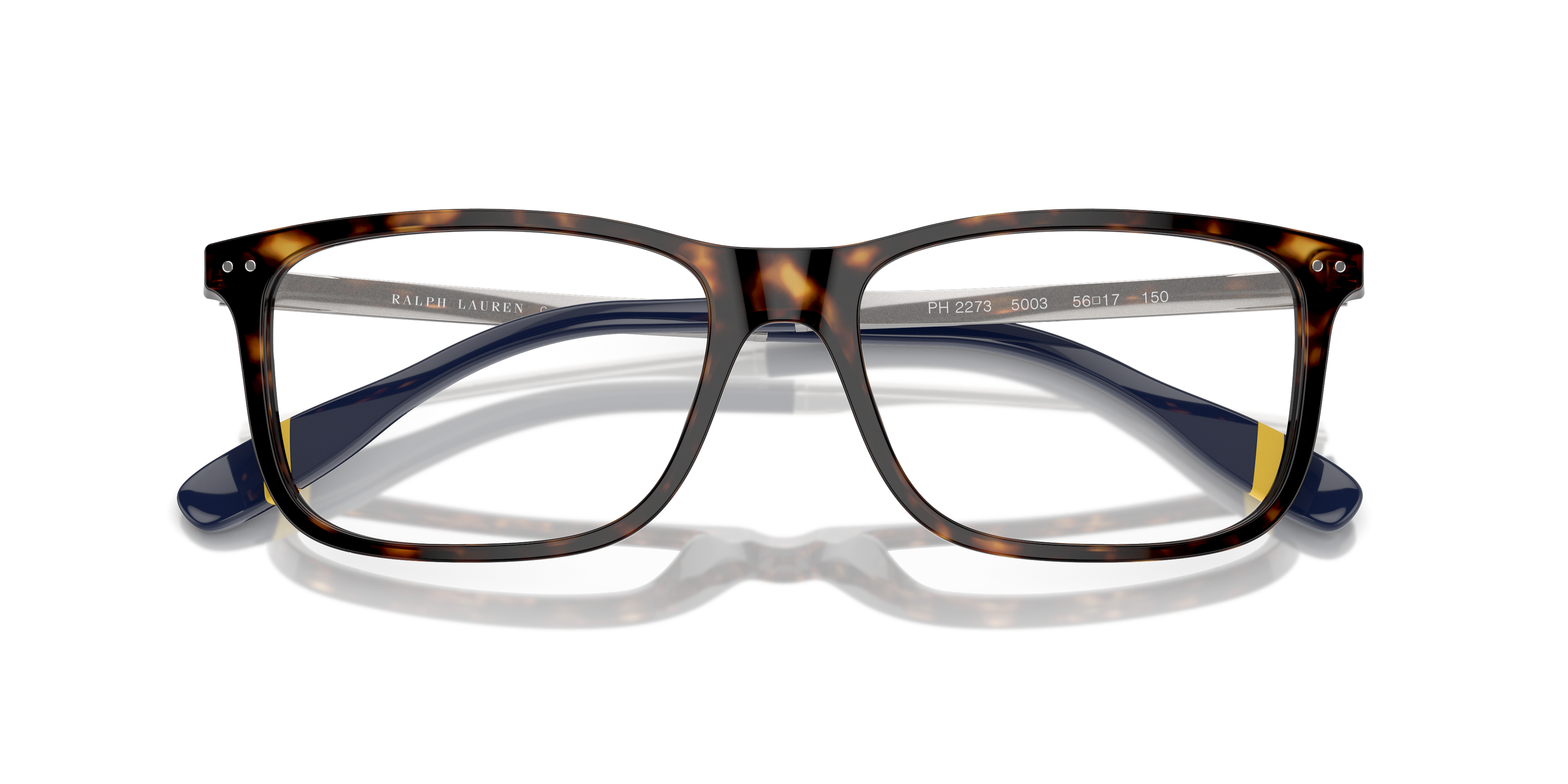 PH2273 Shiny Dark Havana AcetateEyeglass Frames for Glasses Direct, Closed View
