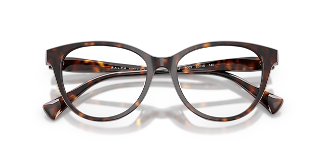 RA7198U Dark Havana Brown AcetateEyeglass Frames for Glasses Direct, Closed View