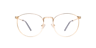 Heath Gold MetalEyeglass Frames for Glasses Direct, Front View