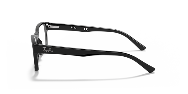 RB5268 Black AcetateEyeglass Frames for Glasses Direct, Side View