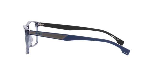 Boss 1768/G Blue AcetateEyeglass Frames for Glasses Direct, Side View