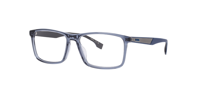Boss 1768/G Blue AcetateEyeglass Frames for Glasses Direct, Angle View