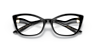 DG5078 Black PlasticEyeglass Frames for Glasses Direct, Closed View