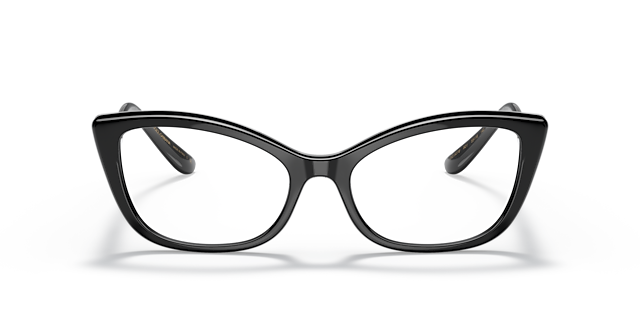 DG5078 Black PlasticEyeglass Frames for Glasses Direct, Front View