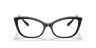 DG5078 Black PlasticEyeglass Frames for Glasses Direct, Front View
