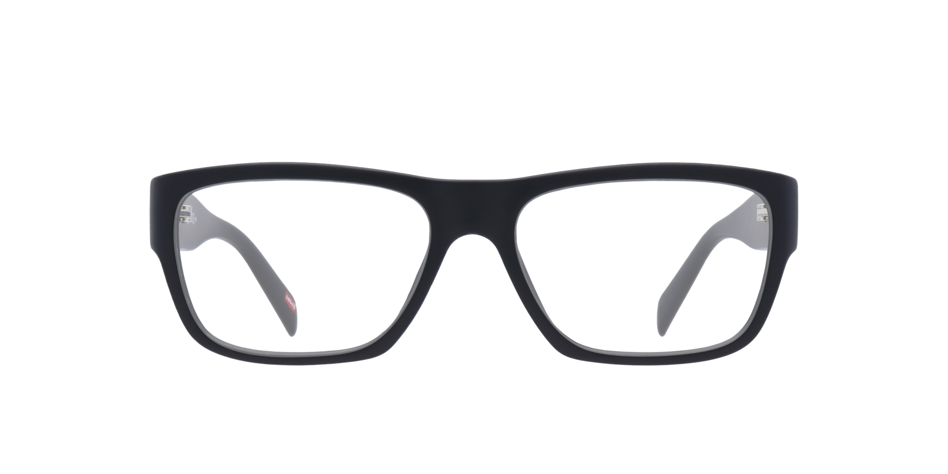 LV 1049 Black PlasticEyeglass Frames for Glasses Direct, Front View
