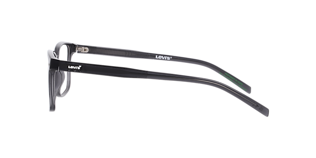 LV 5091 Grey PlasticEyeglass Frames for Glasses Direct, Side View