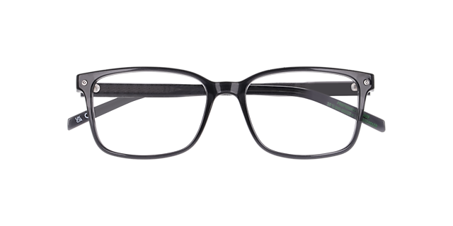 LV 5091 Grey PlasticEyeglass Frames for Glasses Direct, Closed View