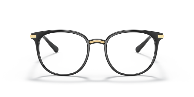 DG5071 Black PlasticEyeglass Frames for Glasses Direct, Front View