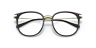 DG5071 Black PlasticEyeglass Frames for Glasses Direct, Closed View