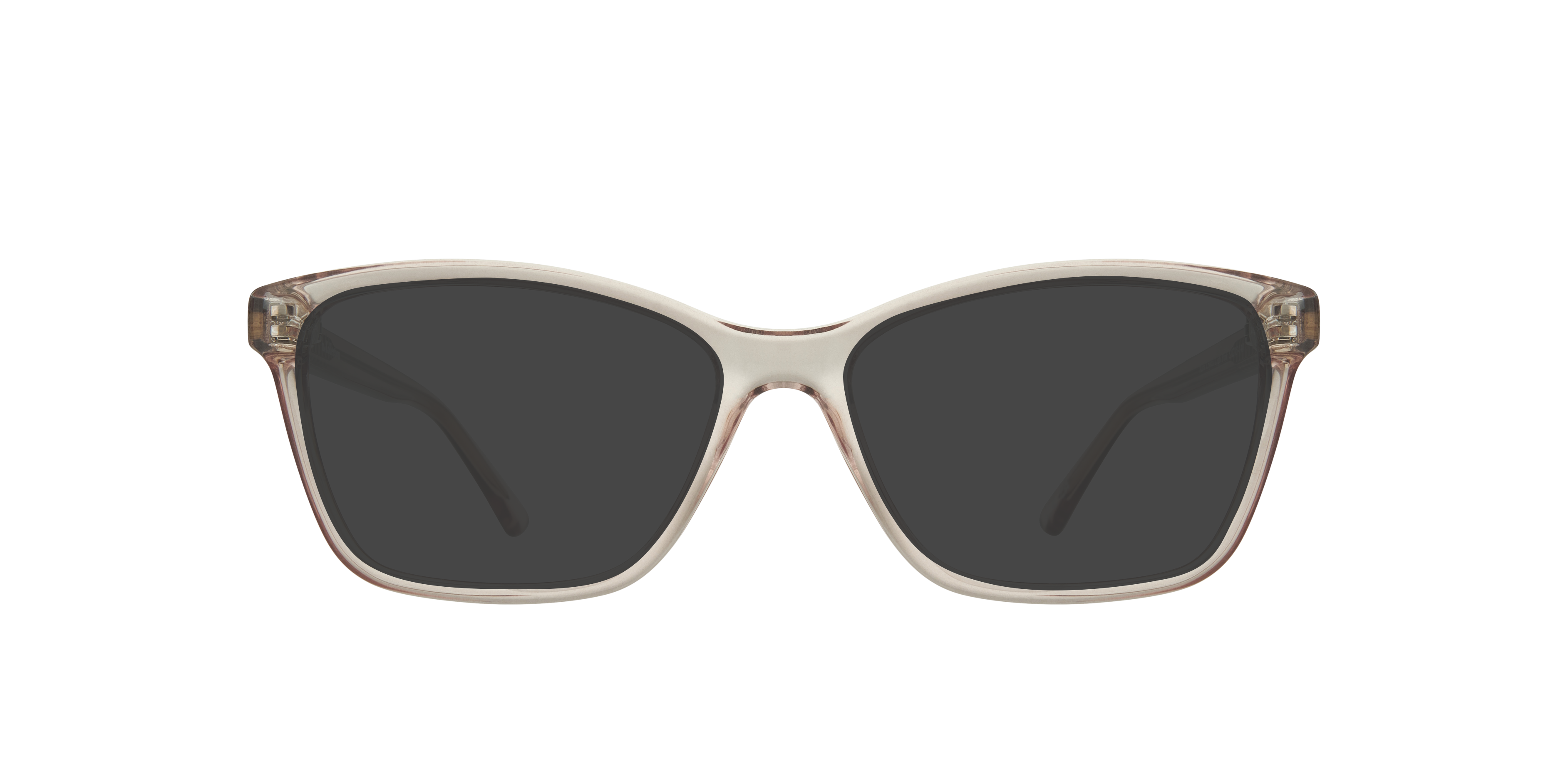 Kara Crystal Light Pink PlasticEyeglass Frames for Glasses Direct, with Tinted Lenses