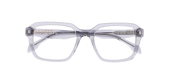 Neo Crystal Grey AcetateEyeglass Frames for Glasses Direct, Closed View