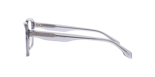 Neo Crystal Grey AcetateEyeglass Frames for Glasses Direct, Side View