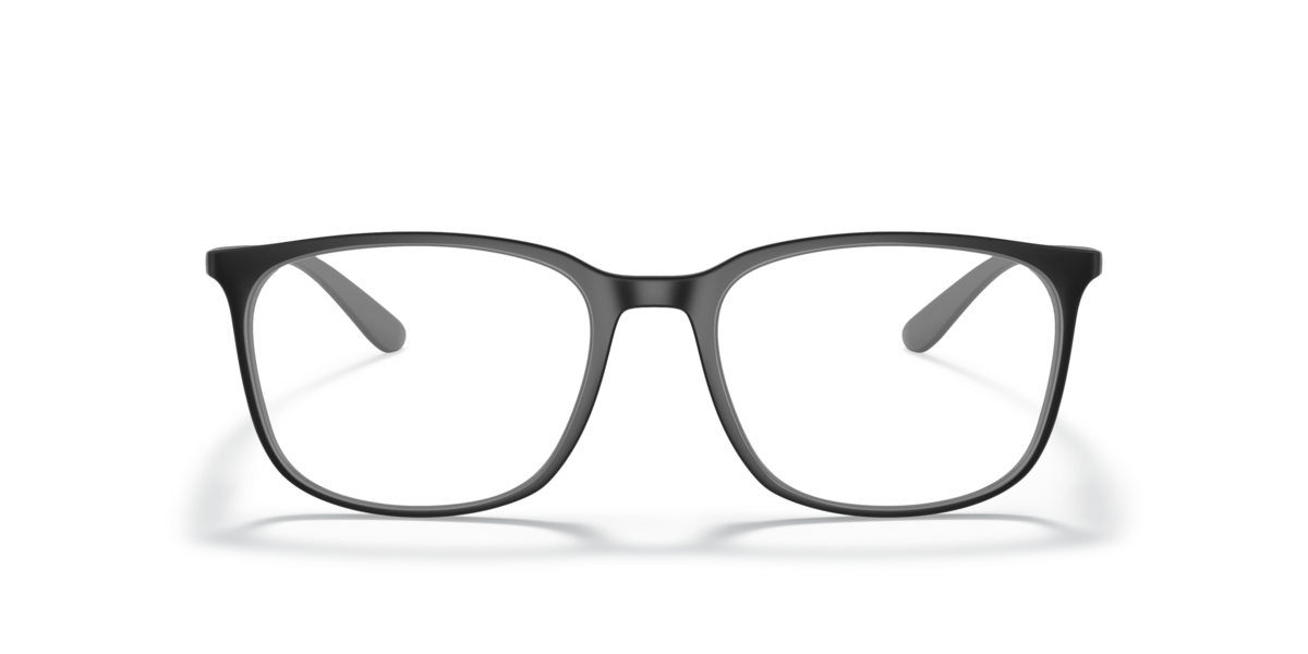 Ray-Ban Unisex Black Square Plastic Eyeglasses Online - Full Rim - Rb7199