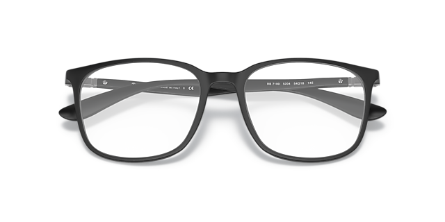 RB7199 Black PlasticEyeglass Frames for Glasses Direct, Closed View