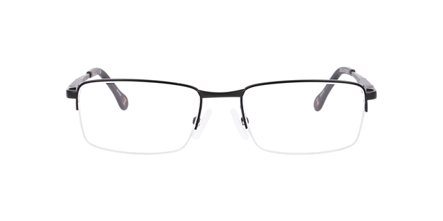 Cu1016 Black MetalEyeglass Frames for Glasses Direct, Front View