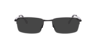 Cu1016 Black MetalEyeglass Frames for Glasses Direct, with Tinted Lenses
