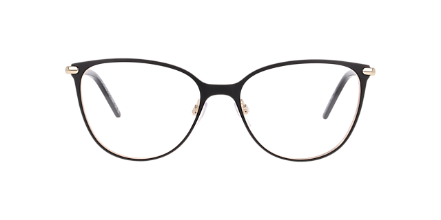 MARC 869/G Gold Black MetalEyeglass Frames for Glasses Direct, Front View