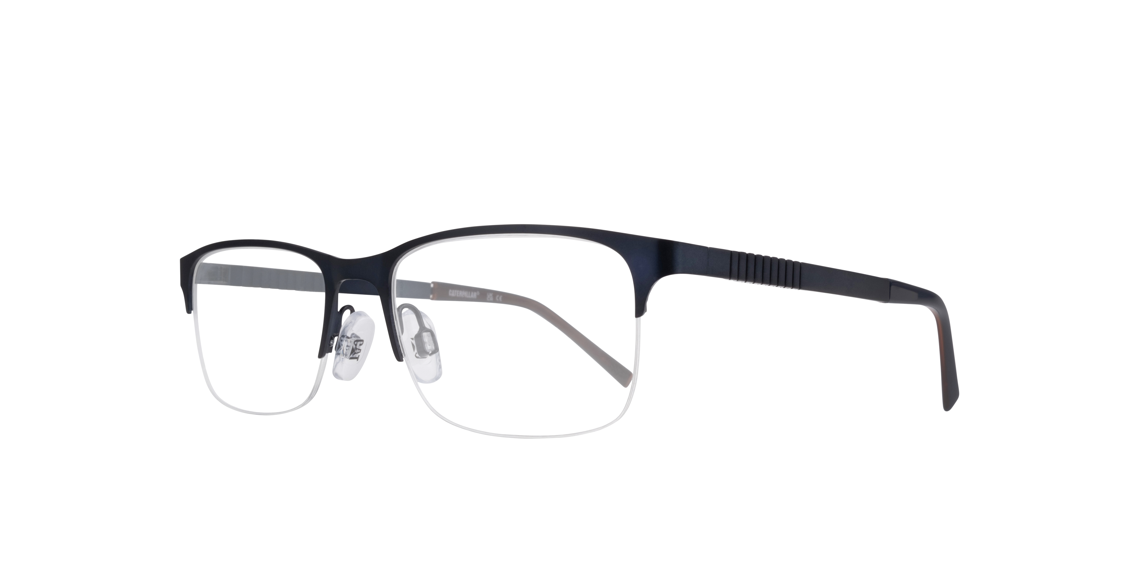 CPO 3533 Blue MetalEyeglass Frames for Glasses Direct, Angle View