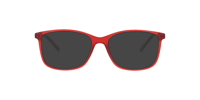 Jax Red PlasticEyeglass Frames for Glasses Direct, with Tinted Lenses