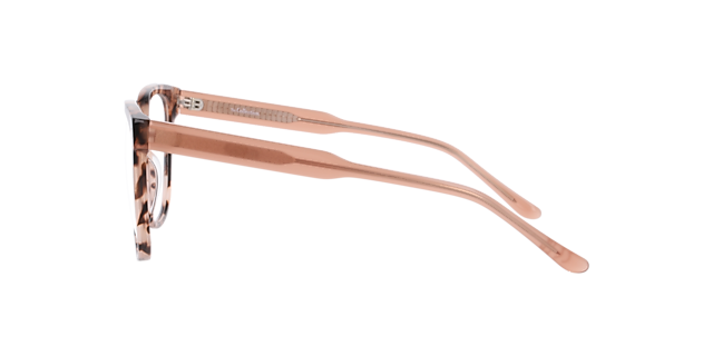 Merlyn Havana Cream Brown AcetateEyeglass Frames for Glasses Direct, Side View
