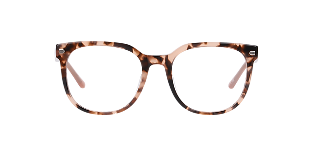 Merlyn Havana Cream Brown AcetateEyeglass Frames for Glasses Direct, Front View