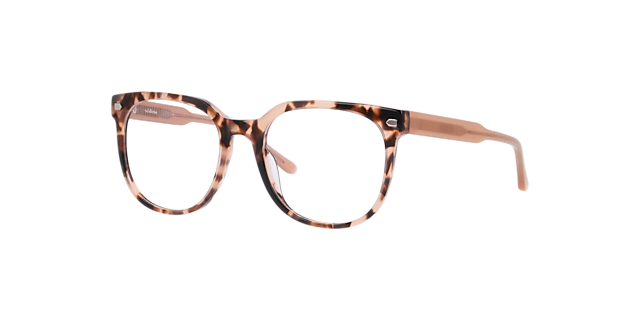 Merlyn Havana Cream Brown AcetateEyeglass Frames for Glasses Direct, Angle View