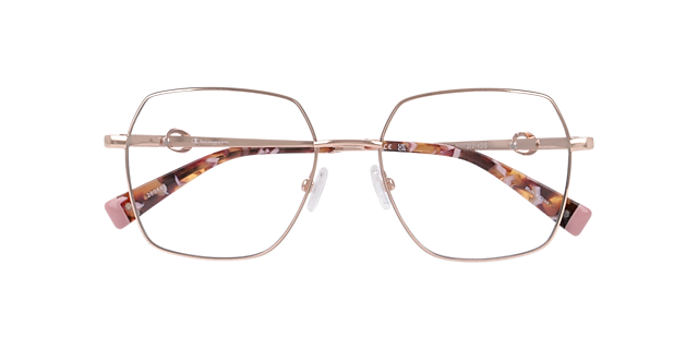 Cumai Black MetalEyeglass Frames for Glasses Direct, Closed View