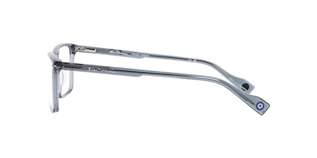Bshigh Blue AcetateEyeglass Frames for Glasses Direct, Side View