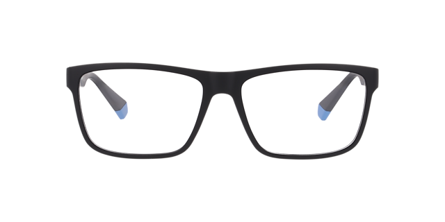 PLD D569 Black PlasticEyeglass Frames for Glasses Direct, Front View