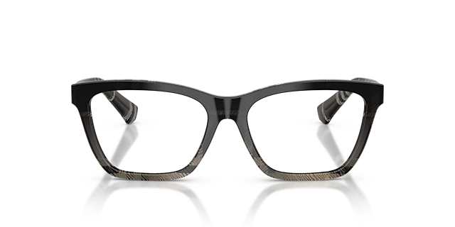 BE2440 Grey Check AcetateEyeglass Frames for Glasses Direct, Front View