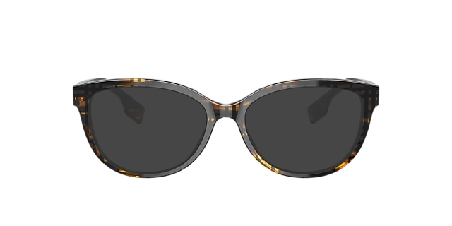 BE2357 Top Check & Striped Brown AcetateEyeglass Frames for Glasses Direct, with Tinted Lenses