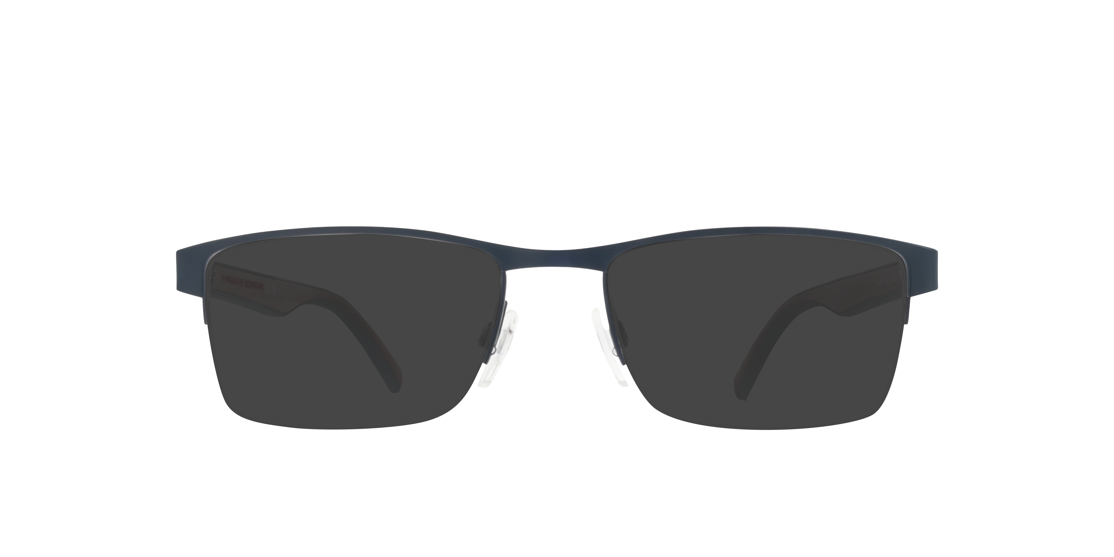 TH 2047 Red Blue MetalEyeglass Frames for Glasses Direct, with Tinted Lenses