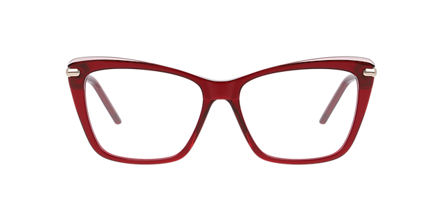 MARC 871 Red AcetateEyeglass Frames for Glasses Direct, Front View