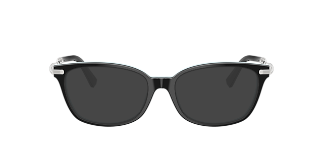 TF2281 Black On Tiffany Blue AcetateEyeglass Frames for Glasses Direct, with Tinted Lenses