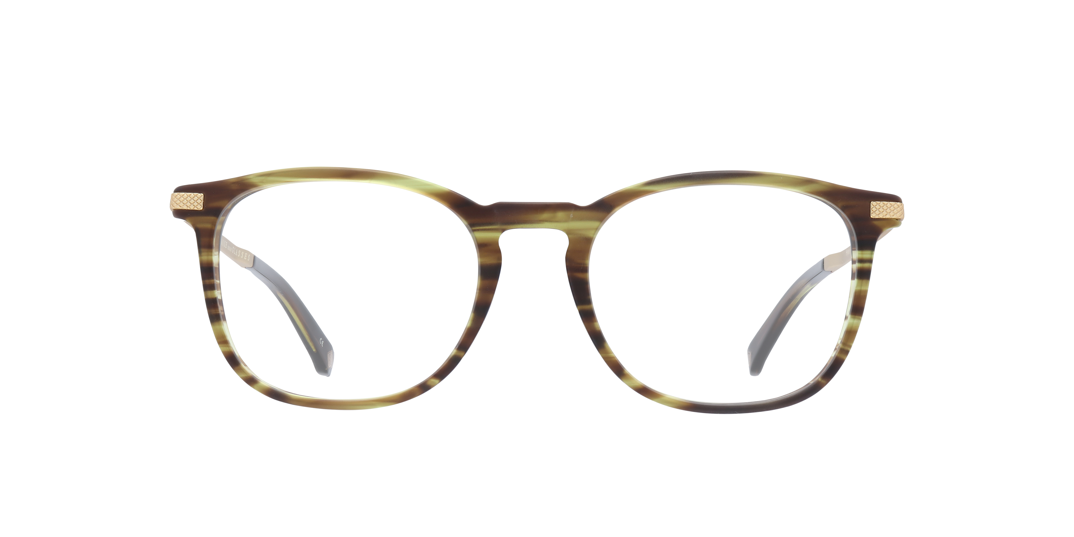 TB8180 Brown AcetateEyeglass Frames for Glasses Direct, Front View