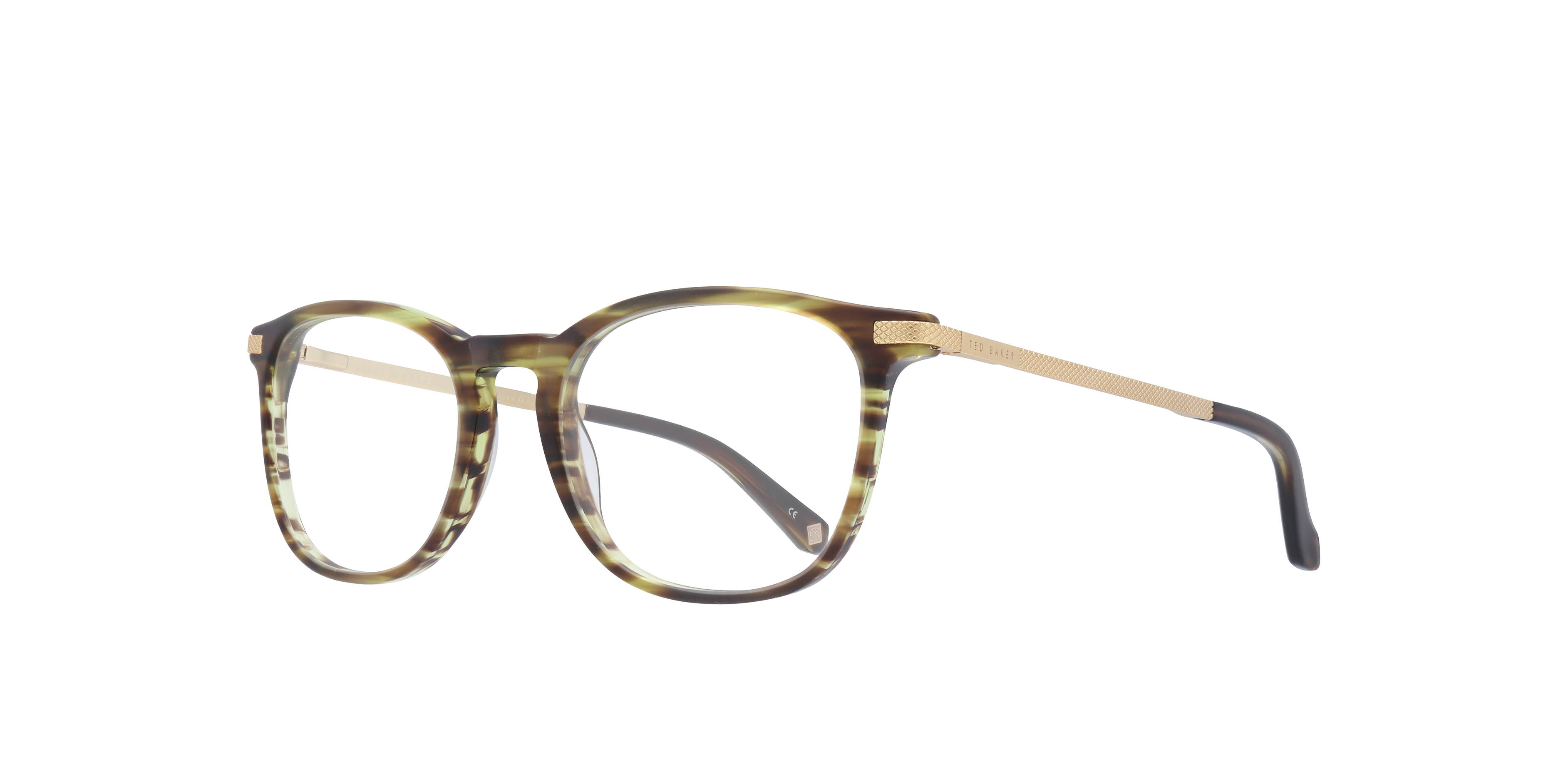 TB8180 Brown AcetateEyeglass Frames for Glasses Direct, Angle View