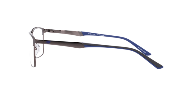 Nb4191 Gunmetal Blue MetalEyeglass Frames for Glasses Direct, Side View