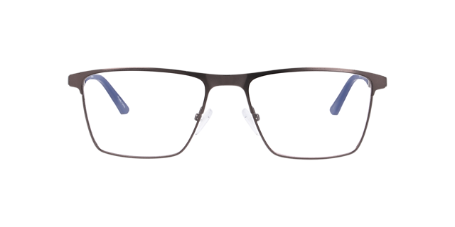 Nb4191 Gunmetal Blue MetalEyeglass Frames for Glasses Direct, Front View