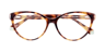 Greta Havana AcetateEyeglass Frames for Glasses Direct, Closed View