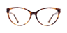 Greta Havana AcetateEyeglass Frames for Glasses Direct, Front View
