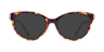 Greta Havana AcetateEyeglass Frames for Glasses Direct, with Tinted Lenses