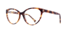 Greta Havana AcetateEyeglass Frames for Glasses Direct, Angle View
