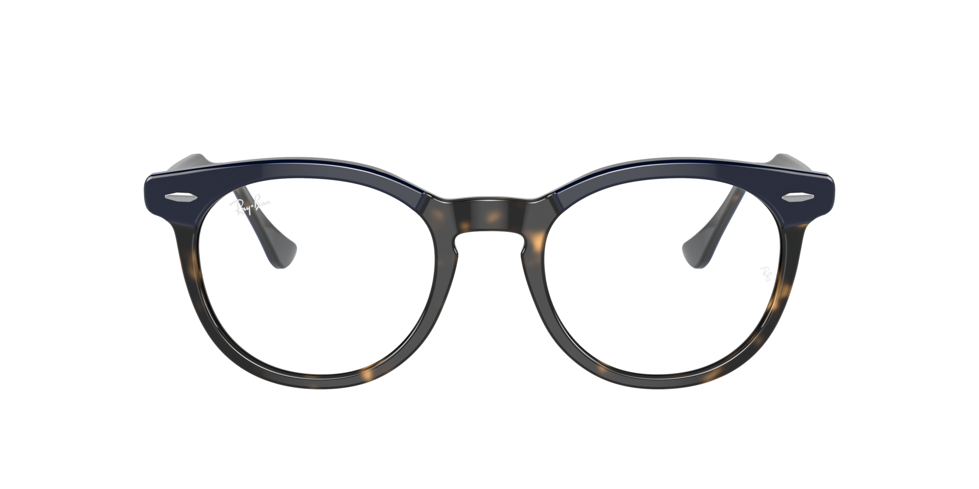 RB5598 Blue On Havana AcetateEyeglass Frames for Glasses Direct, with Tinted Lenses
