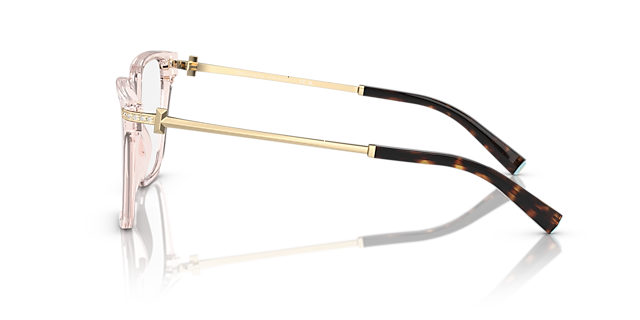 TF2234B Crystal Nude AcetateEyeglass Frames for Glasses Direct, Side View