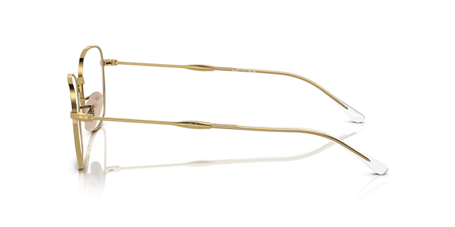 RB6497 Optics Arista Gold MetalEyeglass Frames for Glasses Direct, Side View