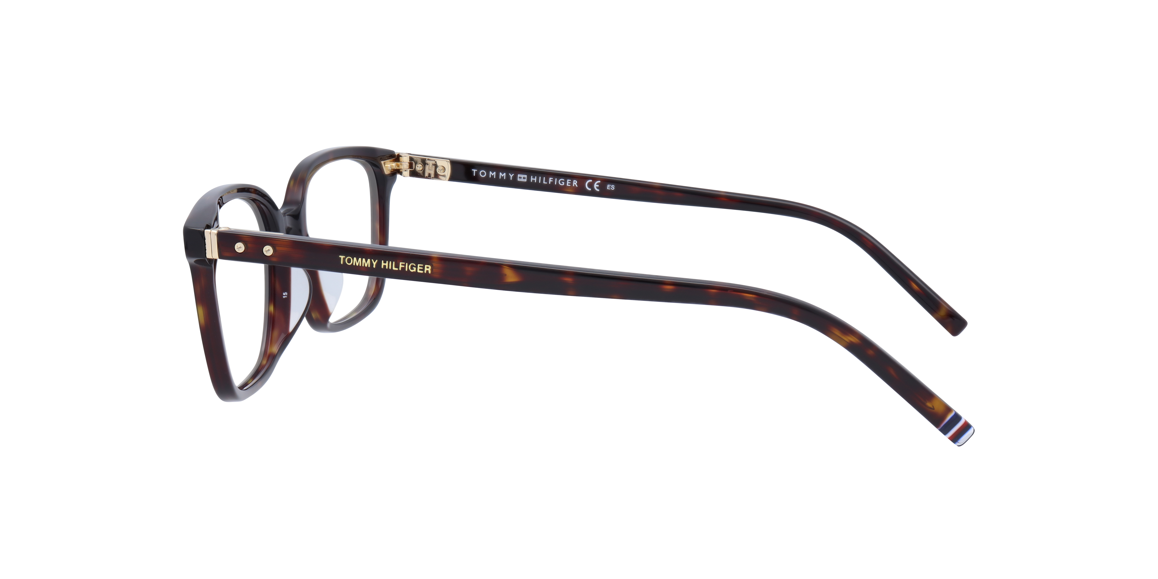TH 1870/F Tortoise AcetateEyeglass Frames for Glasses Direct, Side View