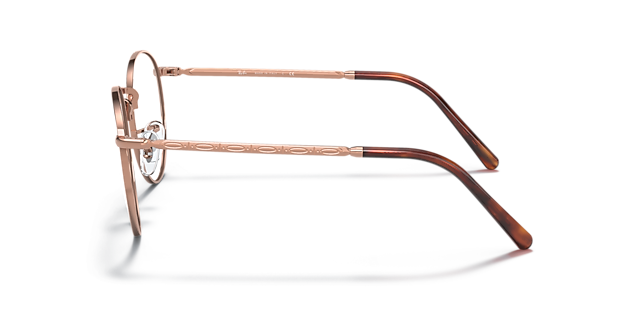 RB3637V Rose Gold MetalEyeglass Frames for Glasses Direct, Side View