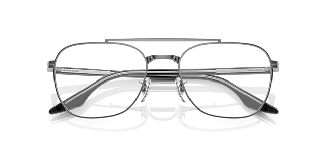 RB6485 Gunmetal MetalEyeglass Frames for Glasses Direct, Closed View