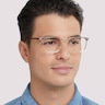 Lucas Clear & Brown AcetateSunglass Frames for Men for Glasses Direct